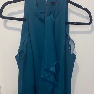 Trina Turk Teal Sleeveless Dress